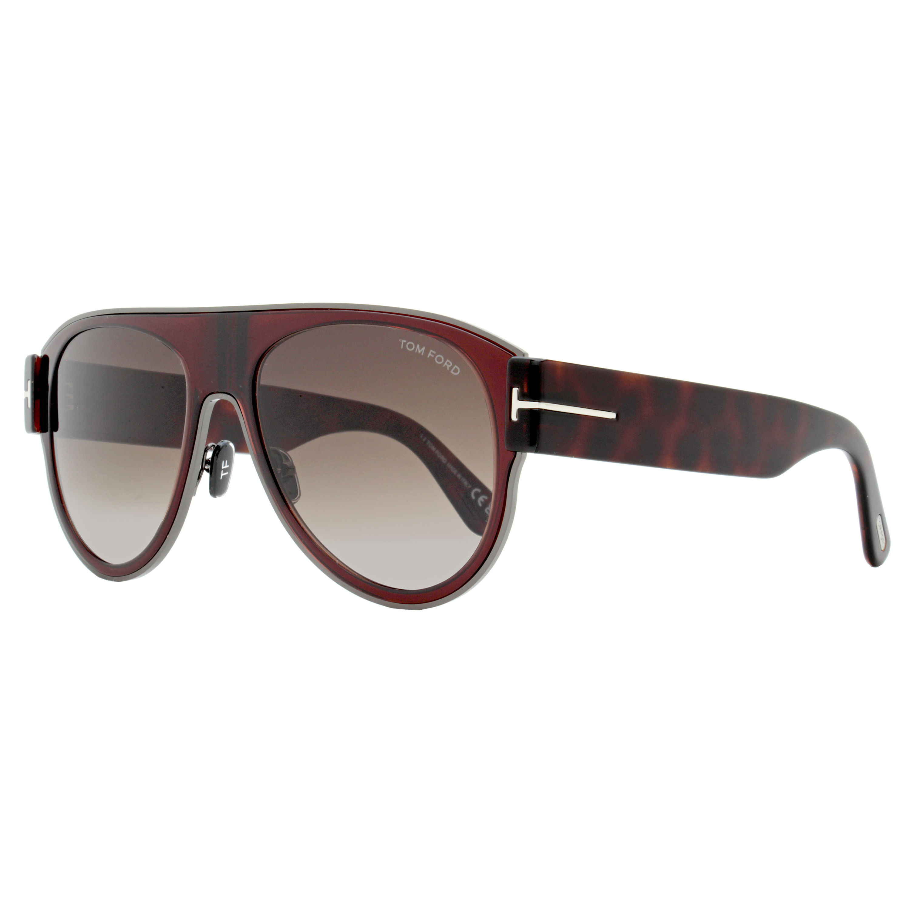 Tom Ford Lyle-02 Sunglasses Tf1074 48t Brown/Gunmetal 58mm Ft1074